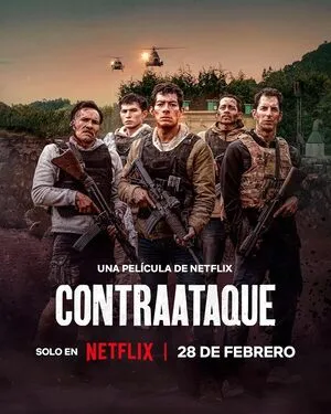 Counterattack 2025 Hindi Dual Audio HD Poster Download - Filmyzilla